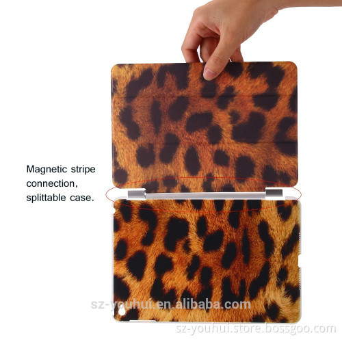OEM/ODM Manufacturer Stand Tan Leather Printed Case For Ipad Air 2